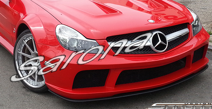 Custom Mercedes SL  Convertible Front Bumper (2009 - 2012) - $2900.00 (Part #MB-070-FB)